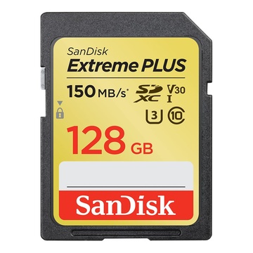 SanDisk Extreme PLUS 128 GB SDXC Classe 3 UHS-I