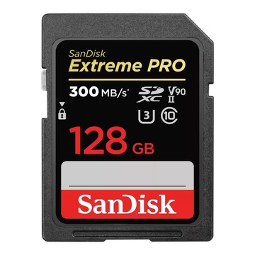 SanDisk Extreme PRO 128 GB SDXC UHS-II Classe 10 V90