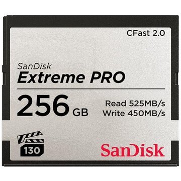 SanDisk Extreme Pro 256 GB CFast 2.0