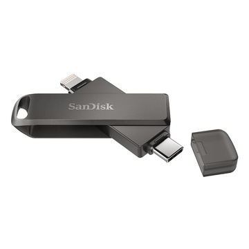 SanDisk iXpand 128 GB USB Type-C / Lightning 3.2 Gen 1 (3.1 Gen 1) Nero