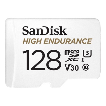 SanDisk microSDHC 128GB HE w/Adapter memoria flash MicroSDXC Classe 10 UHS-I