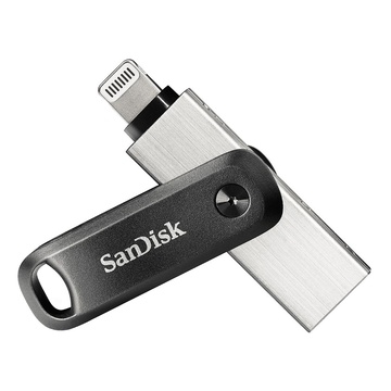 SanDisk SDIX60N-064G-GN6NN USB 64 GB USB A / Lightning 3.2 Gen 2 Nero, Argento