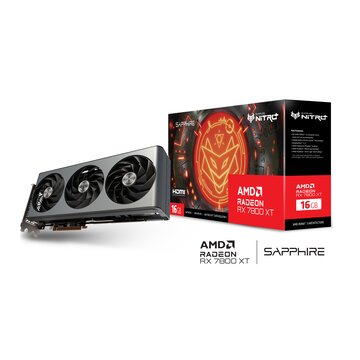 Nitro+ amd radeon™ rx 7800 xt gaming oc 16gb gddr6 dual hdmi / dual dp