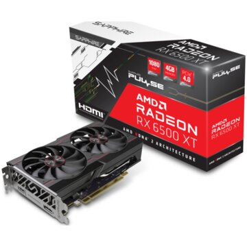 Sapphire Radeon Pulse RX 6500 XT Gaming OC 4GB