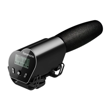 Saramonic Microfono con registratore in tempo reale e monitor LCD Modello Vmic Recorder