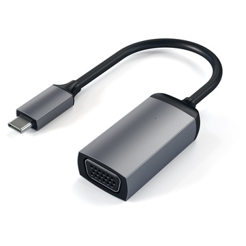 Satechi Cavo Adattatore da USB di Tipo C a VGA 1080p/60Hz Grigio siderale