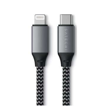 Satechi Cavo Usb-c Lightning 25cm - Space Gray