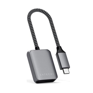 Satechi ST-UCAPDAM adattatore per inversione del genere dei cavi USB-C USB-C/3.5mm Grigio