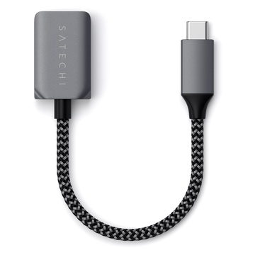 Satechi ST-UCATCM cavo USB USB 3.2 Gen 1 (3.1 Gen 1) USB C USB A Grigio