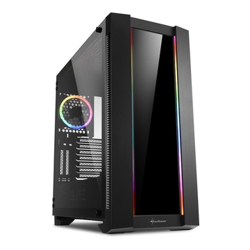 Sharkoon ELITE SHARK CA200G Midi ATX Tower Nero