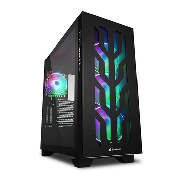 Sharkoon ELITE SHARK CA300T EATX Midi Tower Gaming Nero