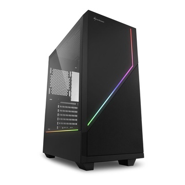 Sharkoon FLOW RGB Midi ATX Tower Nero