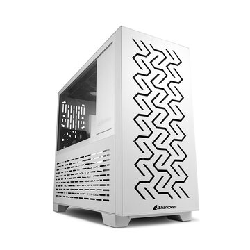 Sharkoon MS-Z1000 Micro Tower Micro-ATX Bianco