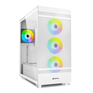 Rebel c50 rgb atx full tower bianco