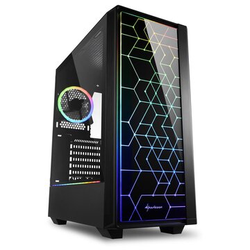 Rgb lit 100 midi atx tower