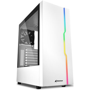 Sharkoon RGB Slider Midi Tower Bianco