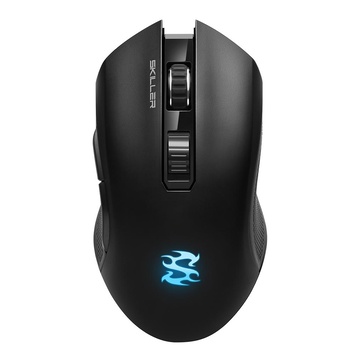 Sharkoon Skiller SGM3 Wireless + USB-C Ottico 6000 DPI Gaming Nero