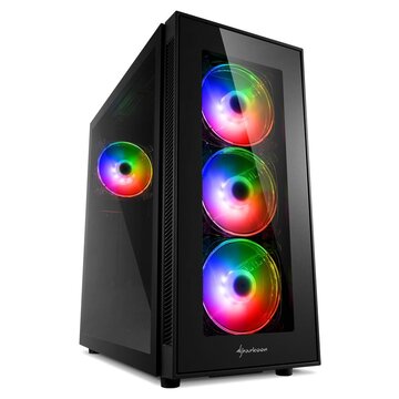 Sharkoon TG5 Pro RGB Midi Tower Nero