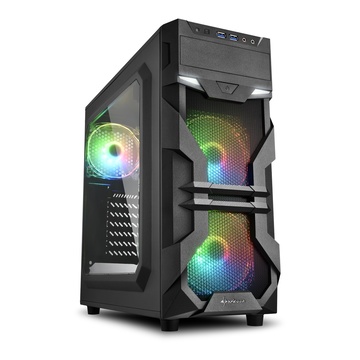 Sharkoon VG7-W LED RGB ATX Mid Tower