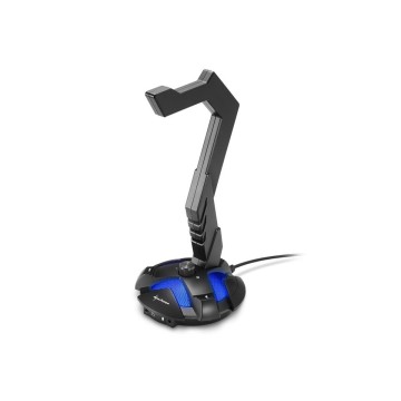 Sharkoon X-Rest 7.1 Stand per Cuffie LED BLU