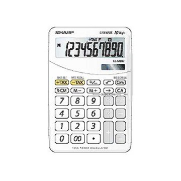 El-332b-wh scrivania calcolatrice finanziaria bianco