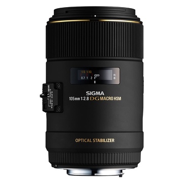 Sigma 105mm f/2.8 EX DG Macro OS HSM Canon stabilizzato