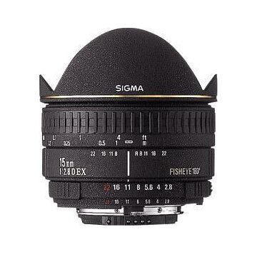 Sigma 15mm f/2.8 EX DG Fisheye Canon