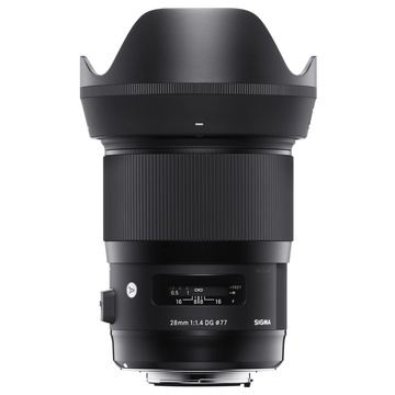 Sigma 28mm f/1.4 Art AF DG HSM Canon