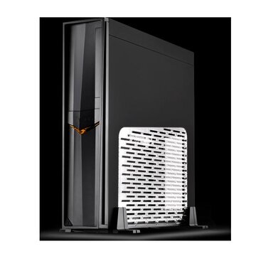 Silverstone RVZ02 Small Form Factor (SFF) Nero, Argento