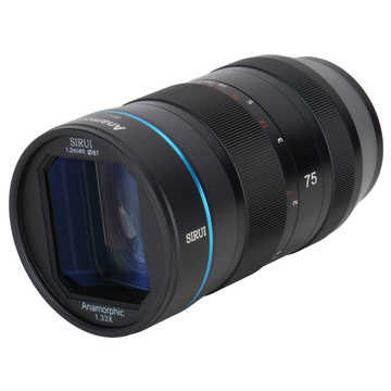 75mm f/1.8 anamorphic 1.33x sony e-mount