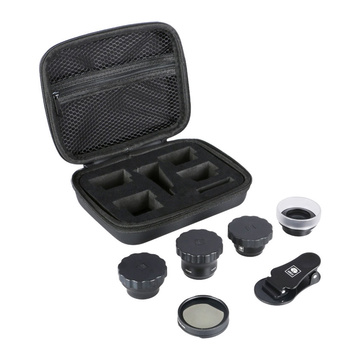 SIRUI Kit Box Obiettivi (Black Wide, Portrait, Macro, Fisheye, e Circular Polarizer)