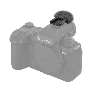 SmallRig Antivento in pelo per Panasonic LUMIX G9 II / S5 II / S5 IIX