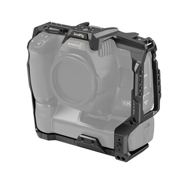 Gabbia per bmpcc 6k pro / 6k g2 con battery grip attaccato