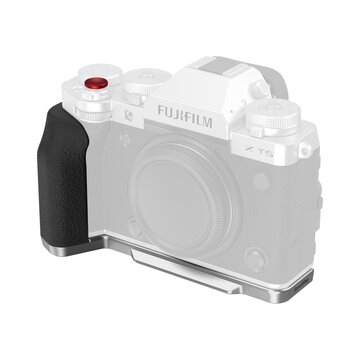 Impugnatura a l per fujifilm x-t5 argento