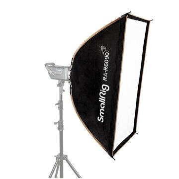 Ra-r6090 softbox ripiegabile 60x90cm con griglia a nido d'ape