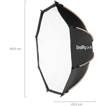 Softbox ottagonale ripiegabile la-o90