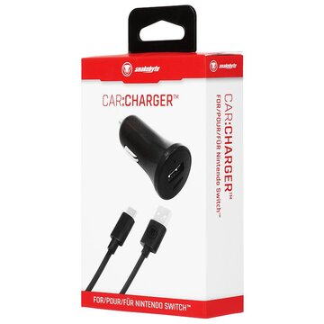 Snakebyte Car:Charger Caricabatterie da Auto per Nintendo Switch