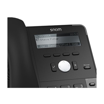 SNOM D712 Telefono IP Nero