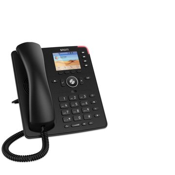 D713 telefono ip nero tft