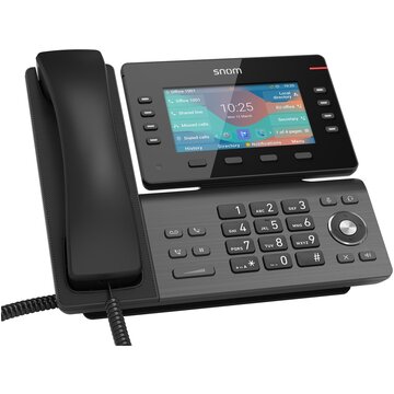 D862 telefono ip nero lcd