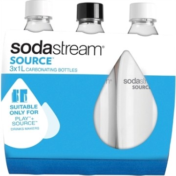 SodaStream Set 3 Bottiglie Fuse da 1 Litro