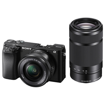 Sony Alpha 6100 + SEL-P 16-50mm f/3.5-5.6 + SEL 55-210mm f/4.5-6.3 OSS