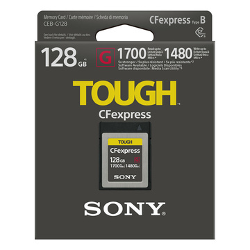 Sony CF Express 128GB Type-B Tough G 1700MBS / 1480MBS Confezione aperta come Nuova