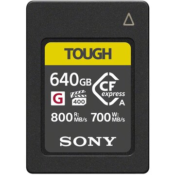 Sony CFexpress Tough 640GB 800mb/s Type-A