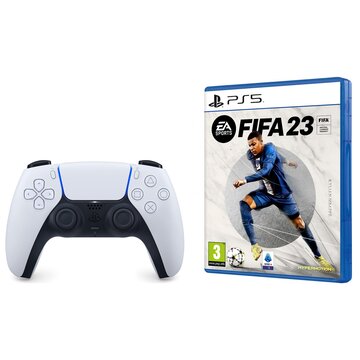 Sony DualSense + FIFA 23 Nero, Bianco Bluetooth Gamepad Analogico/Digitale PlayStation 5