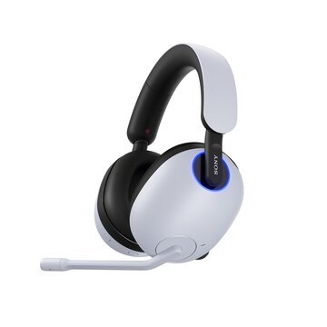 Inzone h9 bianca - cuffie gaming wireless con noise cancelling, suono spaziale a 360 gradi, vestibilità comoda