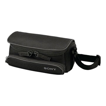 Sony LCS-SC8 Custodia Morbida Compatta Per Fotocamera DSLR E SLT – Borsa Imbottita Con Tracolla E Scomparti, Colore Nero