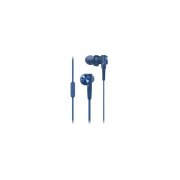 Sony MDR-XB55AP Cablato Cuffie In-ear Blu