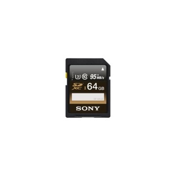 Sony 64GB UHS-I U3 4K classe10 95MB/s lettura, 90MB/s scrittura