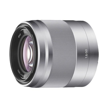 Sony SEL 50mm f/1.8 E-Mount Silver OSS